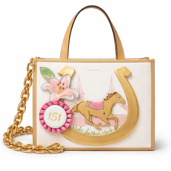 Radley Handbags - Radley London Kentucky Derby 151 Leather Satchel SS25 NWT